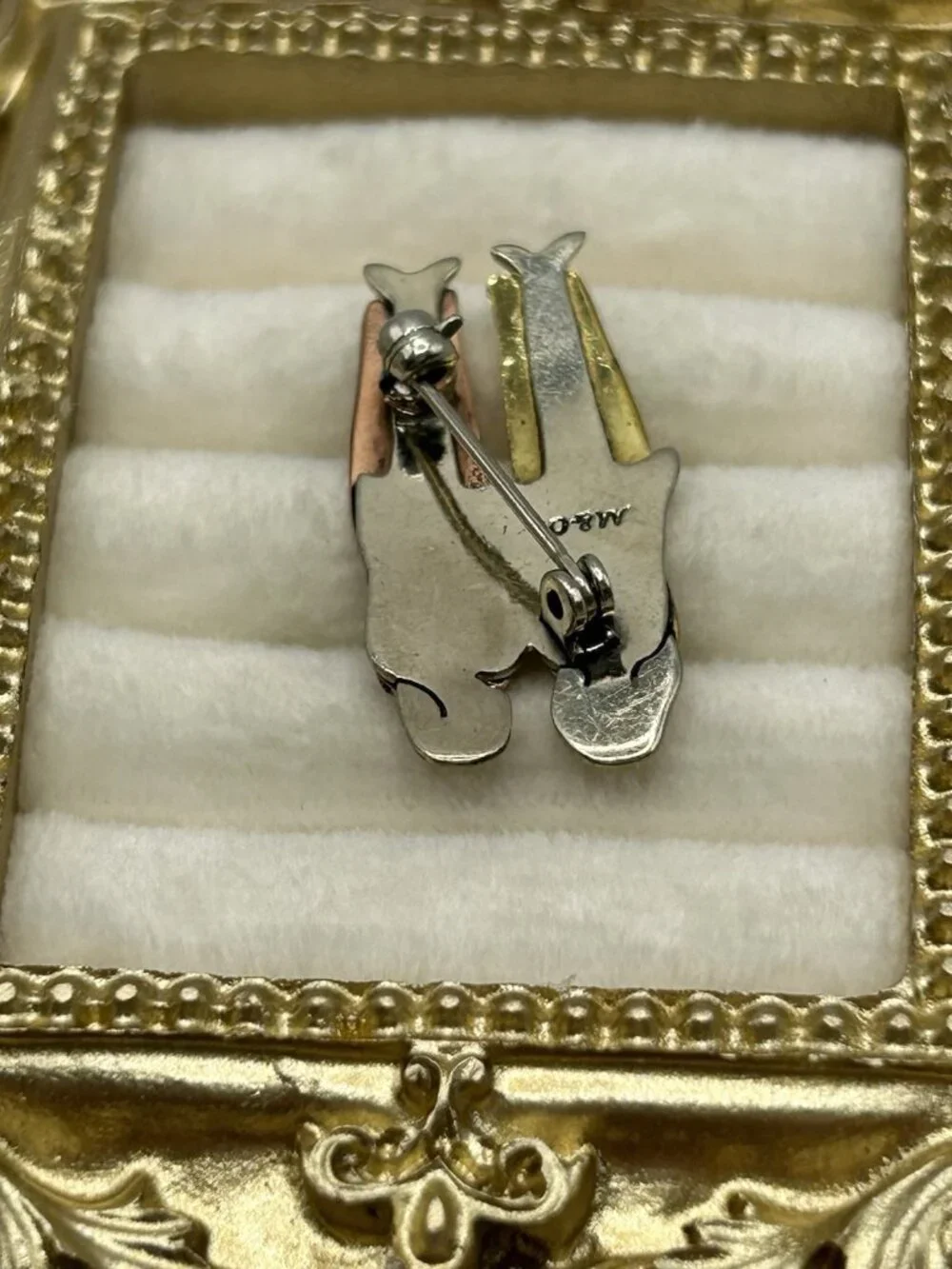 Far Fetched My 2 Beautiful Sisters  Tac Pin Friends Mima & Oly Mixed Metals